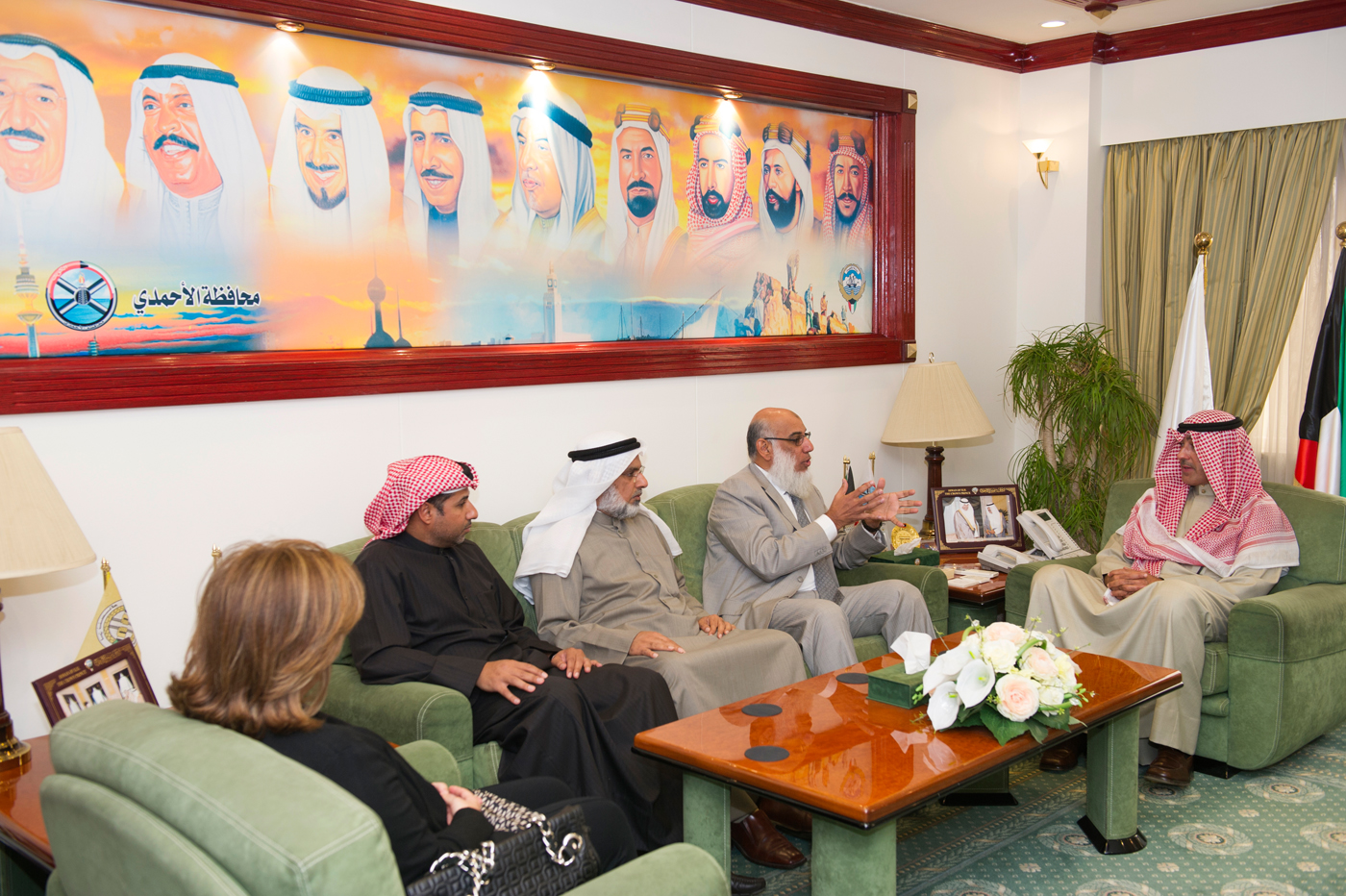 EQUATE visits Ahmadi Governor